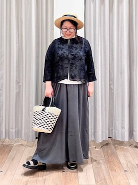 nan3733さん（レディース・155cm）の夏コーディネート