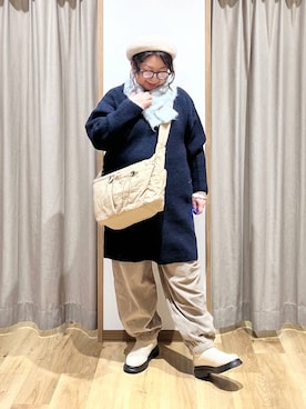 nan3733さん（レディース・155cm）の冬コーディネート