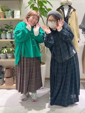 「studio CLIP（スタディオクリップ）のアイテム」を使った、nan3733さん（レディース・155cm）の秋コーディネート