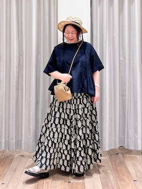 nan3733さん(レディース・155cm)の夏コーディネート
