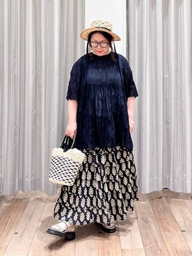 nan3733さん（レディース・155cm）の夏コーディネート