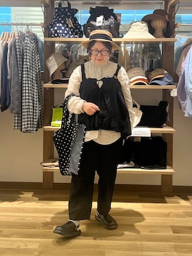 「studio CLIP（スタディオクリップ）のアイテム」を使った、nan3733さん（レディース・155cm）の春コーディネート