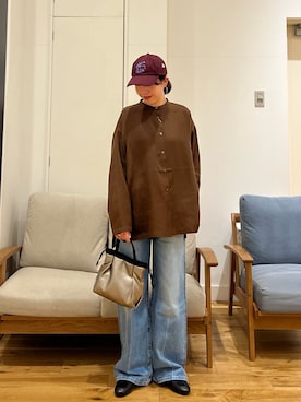 りょーこさん（レディース・163cm）の冬コーディネート