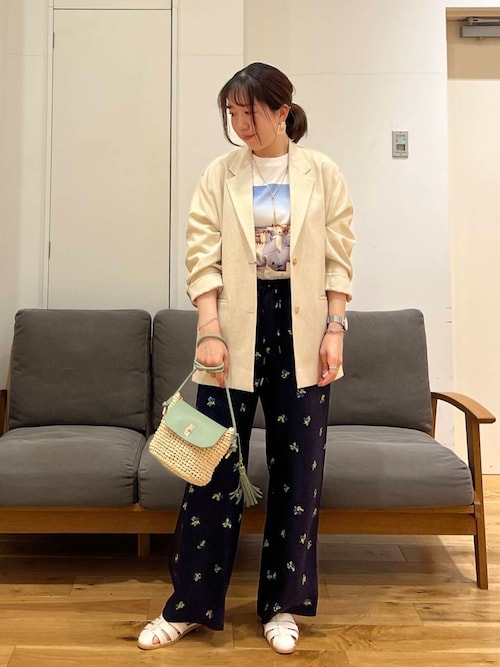 セール】フォトプリントロングスリーブTシャツ（Tシャツ