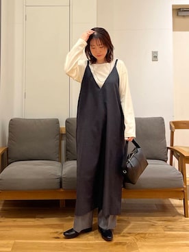 りょーこさん（レディース・163cm）の冬コーディネート