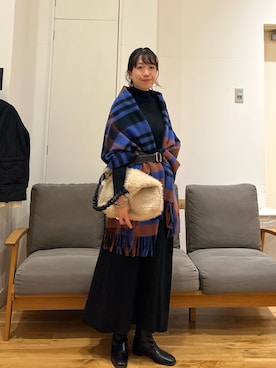 「FORK&SPOON」｜りょーこさん（レディース・163cm）の秋コーディネート