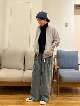 りょーこさん（レディース・163cm）の冬コーディネート