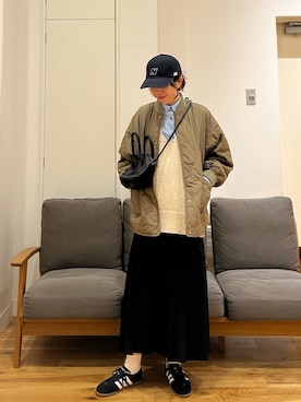 「FORK&SPOON」｜りょーこさん（レディース・163cm）の秋コーディネート