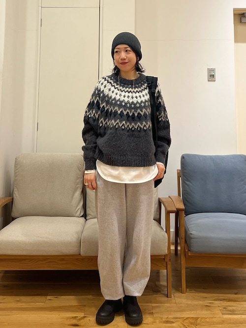 セール】反毛裏毛イージーパンツ（その他パンツ）｜EKAL（エカル）の