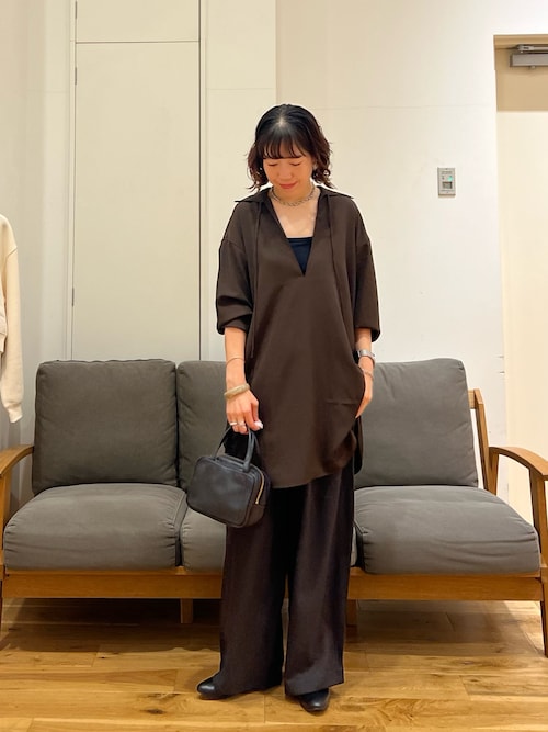 セール】スキッパーチュニックシャツ（シャツ/ブラウス）｜URBAN