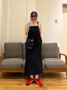 「KEEN（キーン）のアイテム」を使った、りょーこさん（レディース・163cm）の夏コーディネート