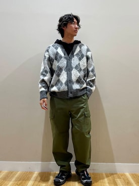 西田 龍平さん（メンズ・168cm）の秋コーディネート