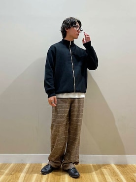 西田 龍平さん（メンズ・168cm）の秋コーディネート