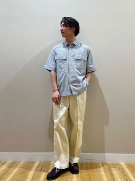 西田 龍平さん（メンズ・168cm）の春コーディネート
