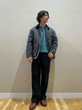 西田 龍平さん（メンズ・168cm）の秋コーディネート