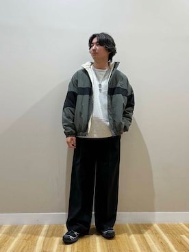 西田 龍平さん（メンズ・168cm）の冬コーディネート