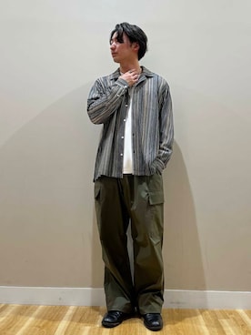 西田 龍平さん(メンズ・168cm)の春コーディネート