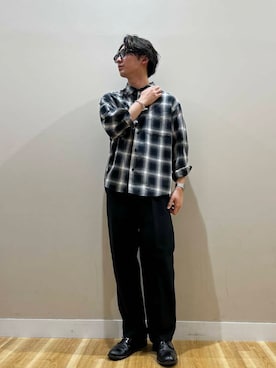 西田 龍平さん(メンズ・168cm)の春コーディネート