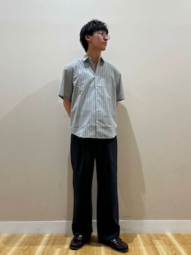 西田 龍平さん(メンズ・168cm)の夏コーディネート