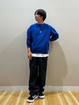 西田 龍平さん（メンズ・168cm）の秋コーディネート