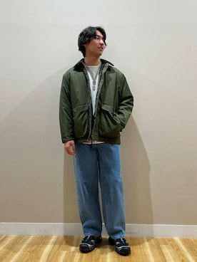 西田 龍平さん(メンズ・168cm)の冬コーディネート