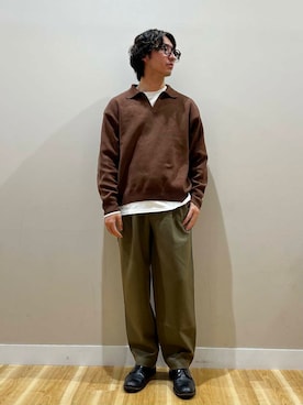 西田 龍平さん(メンズ・168cm)の秋コーディネート