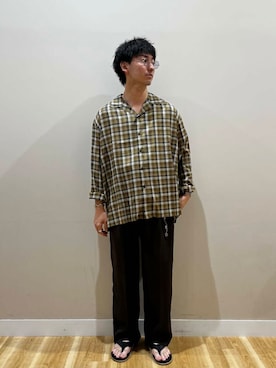 「20代後半」｜nishidaさん（メンズ・168cm）の夏コーディネート