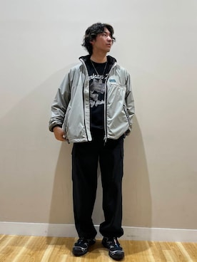 西田 龍平さん（メンズ・168cm）の秋コーディネート