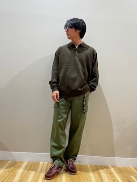 「アーバンリサーチ」｜西田 龍平さん（メンズ・168cm）の秋コーディネート