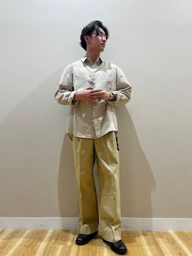 西田 龍平さん(メンズ・168cm)の春コーディネート