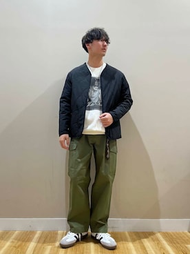 西田 龍平さん（メンズ・168cm）の冬コーディネート