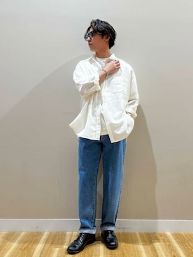 西田 龍平さん（メンズ・168cm）の春コーディネート