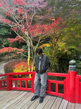 「アイテム（レッグウェア）」を使った、takurxxxu1223さん（メンズ・164cm・20代）の秋コーディネート