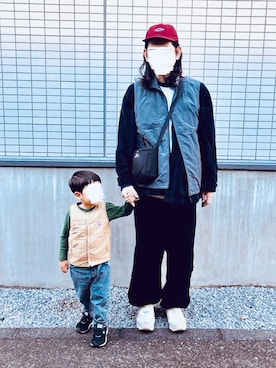 「アイテム（トップス）」を使った、Tonnyさん（メンズ・182cm）の秋コーディネート