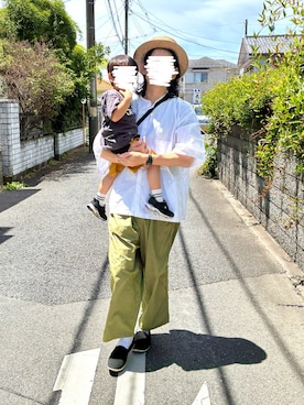 「アイテム（シューズ）」を使った、Tonnyさん（メンズ・182cm）の夏コーディネート