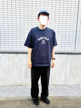 「CASIO（カシオ）のアイテム」を使った、Tonnyさん（メンズ・182cm）の夏コーディネート