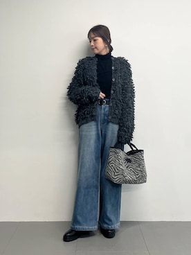 「シンプルコーデ」｜BY_m.iii.n.aさん（レディース・163cm・30代）の冬コーディネート