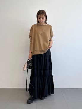 「アイテム（ブーツ）」を使った、BY_m.iii.n.aさん（レディース・163cm・30代）の夏コーディネート