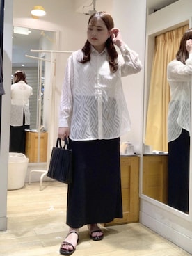 「GIA14190」｜Honokaさん（レディース・159cm）の春コーディネート