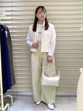 「ベストコーデ」｜「アイテム（パンプス）」を使った、Honokaさん（レディース・159cm）の春コーディネート