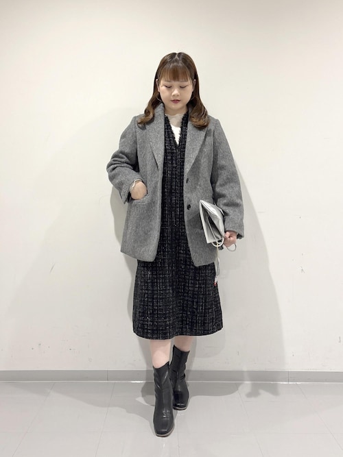 LIBJOIE リブジョア シャギー テーラード ジャケット ジャコット LIBJOIE リブジョア シャギー テーラード ジャケット ジャコット