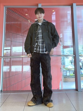 dnjsl2l8さん（メンズ・178cm）の冬コーディネート