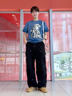 「LMCのアイテム」を使った、dnjsl2l8さん（メンズ・179cm）の春コーディネート