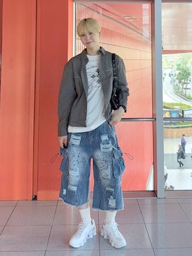 dnjsl2l8さん（メンズ・179cm）の春コーディネート