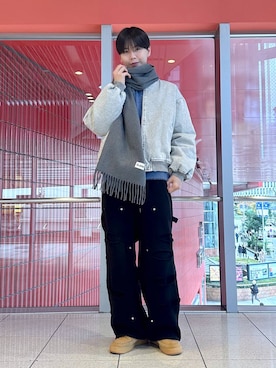 「NOT4NERD（ノットフォーナード）のアイテム」を使った、dnjsl2l8さん（メンズ・178cm）の冬コーディネート