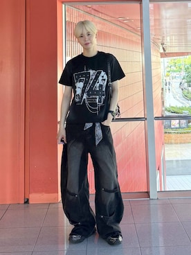 「3.3 Field Trip （3.3フィールドトリップ）のアイテム」を使った、dnjsl2l8さん（メンズ・179cm）の夏コーディネート