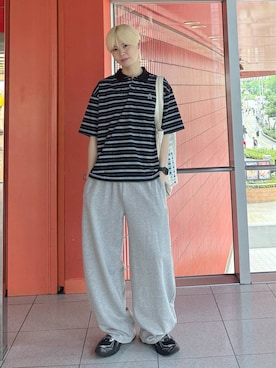 「ALAND（エーランド）のアイテム」を使った、dnjsl2l8さん（メンズ・179cm）の夏コーディネート