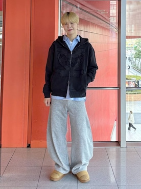 「ALAND（エーランド）のアイテム」を使った、dnjsl2l8さん（メンズ・179cm）の冬コーディネート