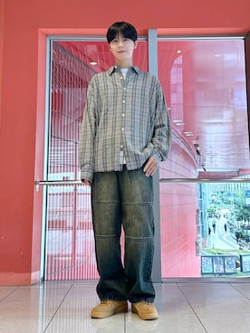 「ALAND（エーランド）のアイテム」を使った、dnjsl2l8さん（メンズ・178cm）の秋コーディネート
