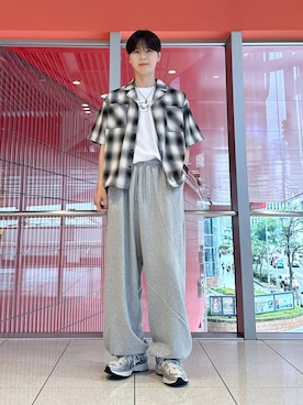 「LMCのアイテム」を使った、dnjsl2l8さん（メンズ・178cm）の夏コーディネート